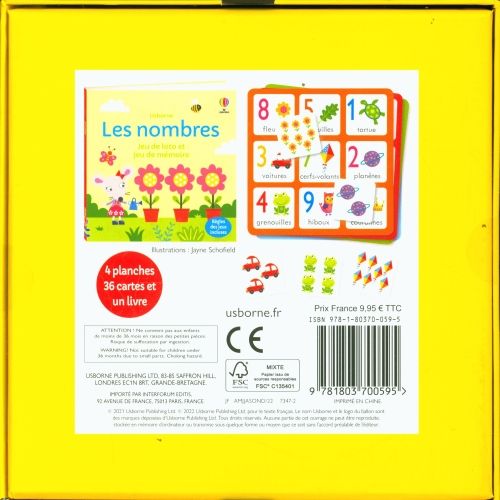 Produktbild: Les nombres : mon coffret livre et jeux