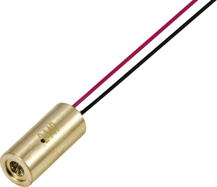 Produktbild: TRU COMPONENTS Lasermodul Linie Rot 0.39mW