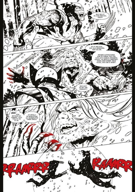 Produktbild: Wolverine: Schwarz, Wei&szlig; & Blut
