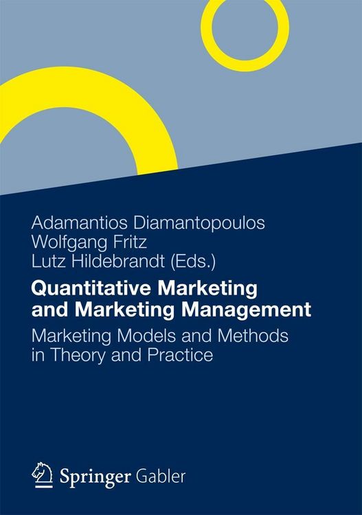 Produktbild: Quantitative Marketing and Marketing Management