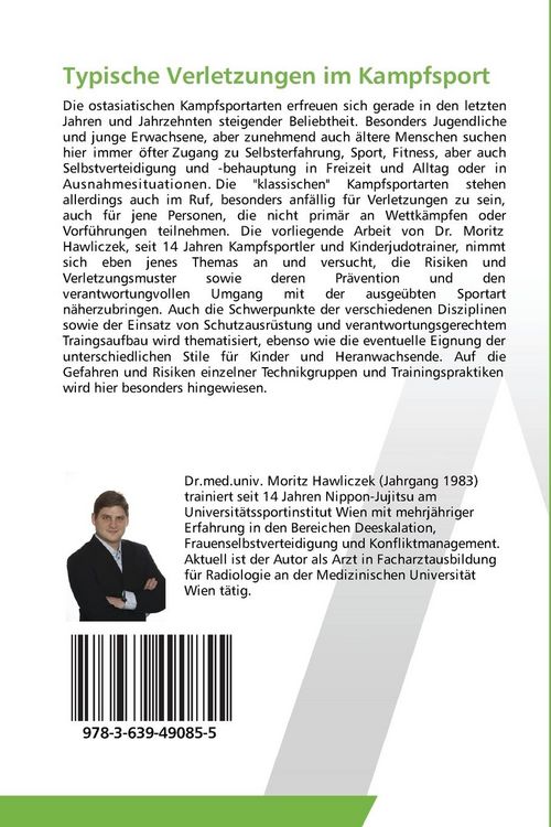 Produktbild: Typische Verletzungen im Kampfsport