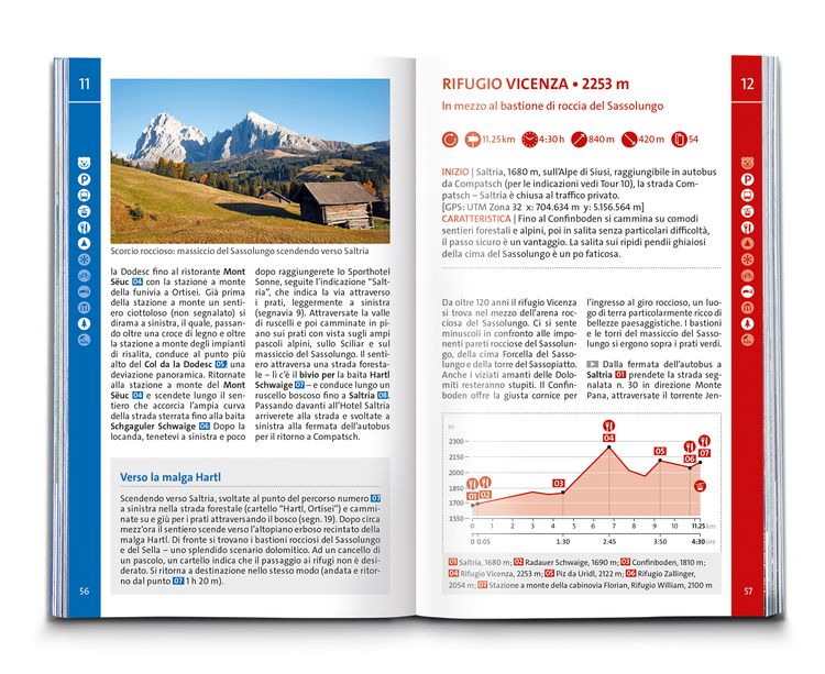 Produktbild: KOMPASS guida escursionistica Alpe di Siusi, Sassolungo, Sciliar, Catinaccio, 35 itinerari