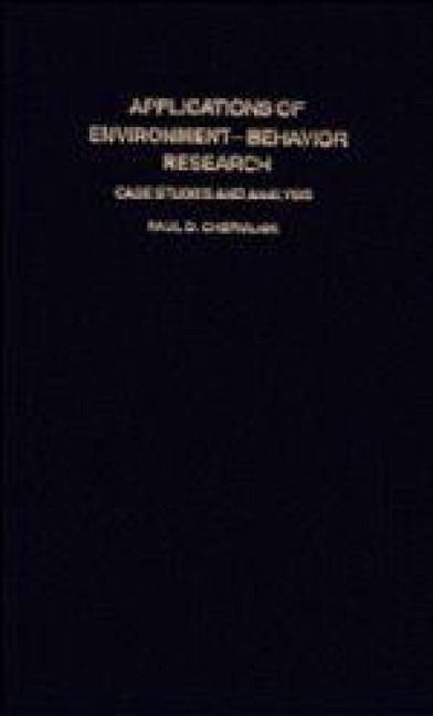 Produktbild: Applications of Environment-Behavior Research