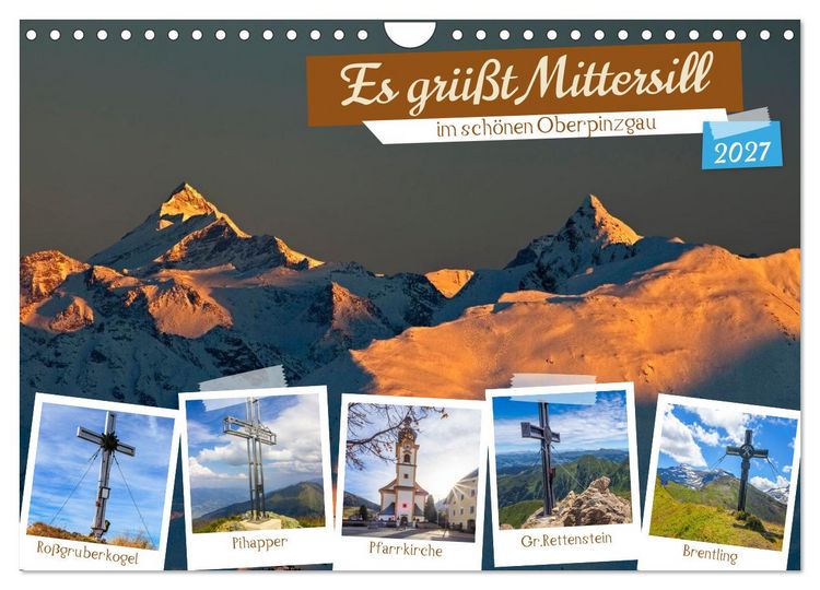 Produktbild: Es gr&uuml;&szlig;t Mittersill (Wandkalender 2027 DIN A4 quer), CALVENDO Monatskalender