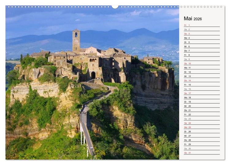 Produktbild: Italia (Wandkalender 2026 DIN A2 quer), CALVENDO Monatskalender