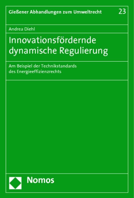 Produktbild: Innovationsf&ouml;rdernde dynamische Regulierung