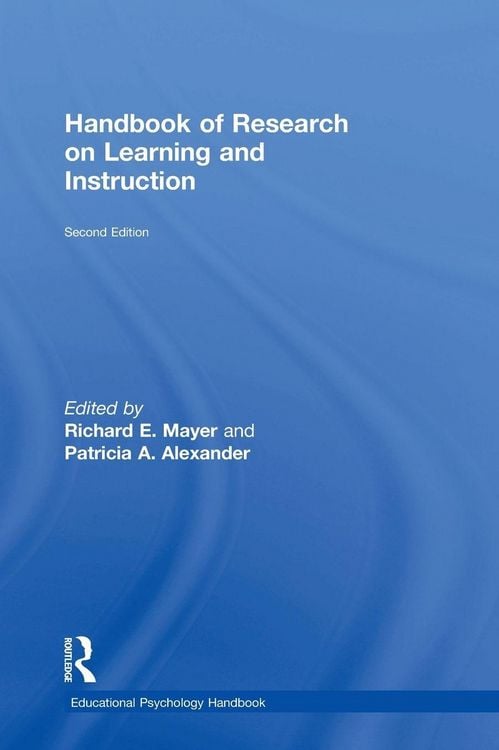 Produktbild: Handbook of Research on Learning and Instruction