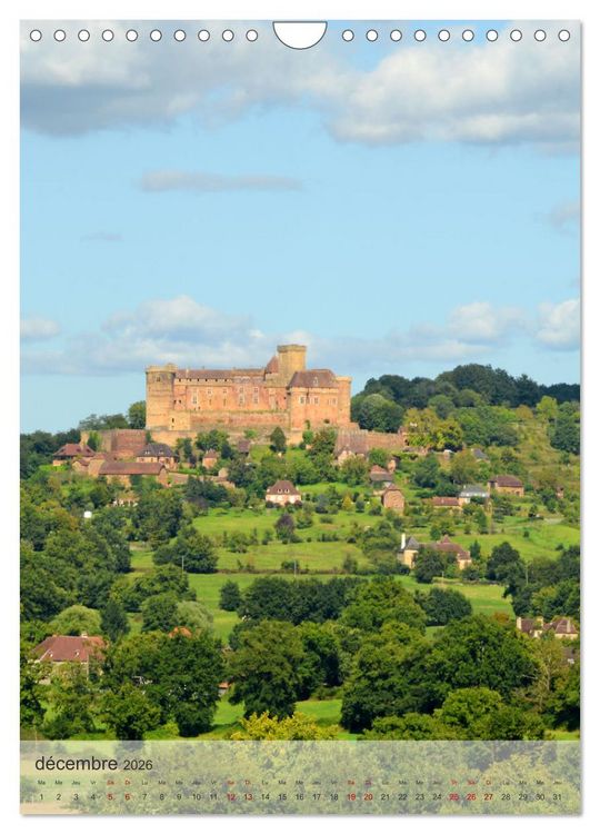 Produktbild: VILLAGES Occitanie (Calendrier mural 2026 DIN A4 horizontal), CALVENDO calendrier mensuel