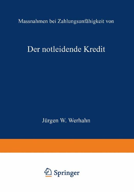Produktbild: Der notleidende Kredit