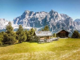 Produktbild: CALVENDO Puzzle Lavarella und Conturines - Fanes - Alta Badia - | 1000 Teile Lege-Gr&ouml;&szlig;e 64x48cm Foto-Puzzle f&uuml;r gl&uuml;ckliche Stunden