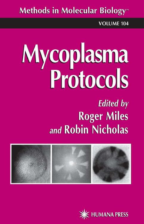 Produktbild: Mycoplasma Protocols