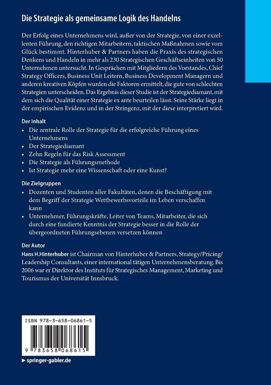 Produktbild: Die Strategie als gemeinsame Logik des Handelns