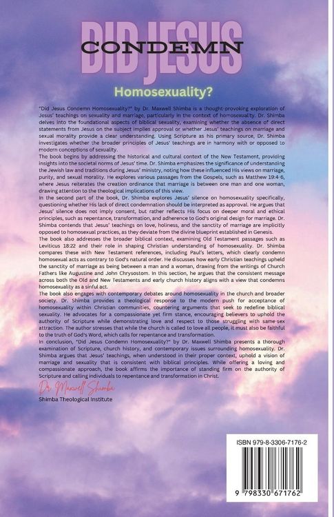 Produktbild: Did Jesus Condemn Homosexuality?