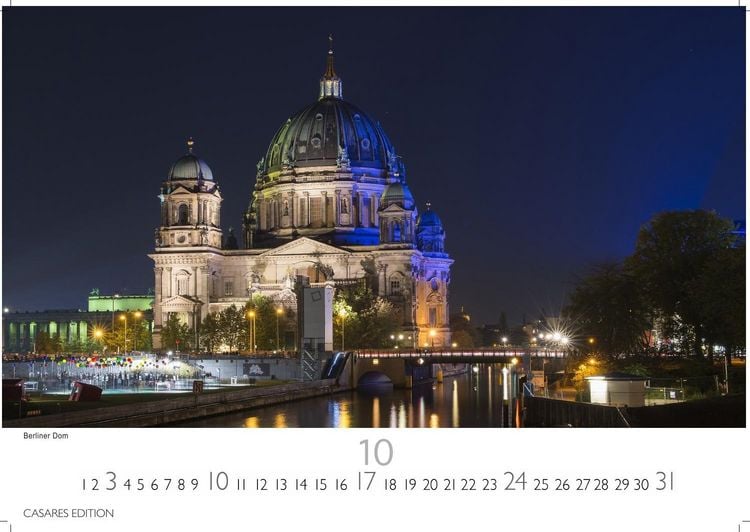 Produktbild: Berlin Kalender 2027 &ndash; Wandkalender | Fotokalender Deutschland 24x35cm - in 12 stimmungsvollen Aufnahmen zwischen Kultur, Architektur und Hauptstadtflair