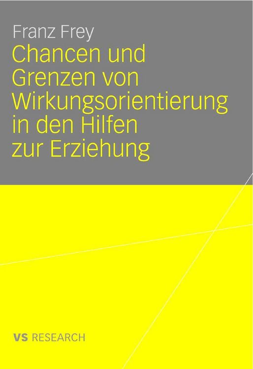 Produktbild: Chancen und Grenzen von Wirkungsorientierung in den Hilfen zur Erziehung