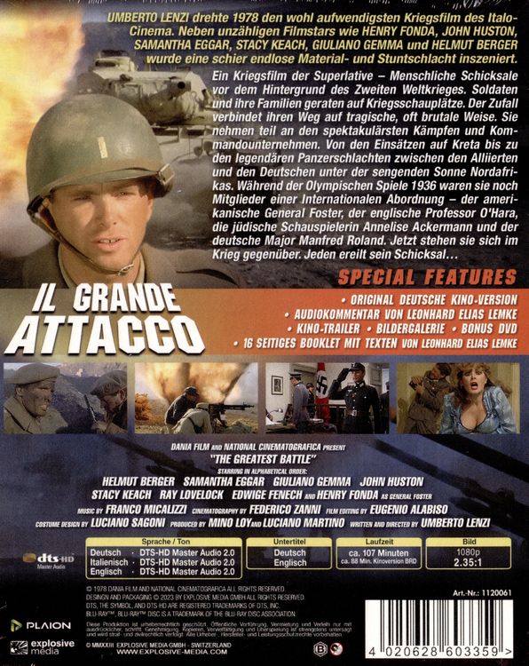 Produktbild: Die gro&szlig;e Offensive - Digipak (Blu-ray+DVD)