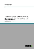 Produktbild: Jugendstrafverfahren und Verteidigung im Spannungsfeld "Interessenvertretung und Erziehungsgedanke"