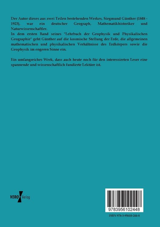 Produktbild: Lehrbuch der Geophysik und Physikalischen Geographie