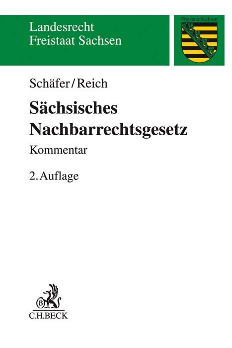 Produktbild: S&auml;chsisches Nachbarrechtsgesetz