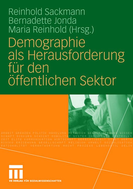 Produktbild: Demographie als Herausforderung f&uuml;r den &ouml;ffentlichen Sektor