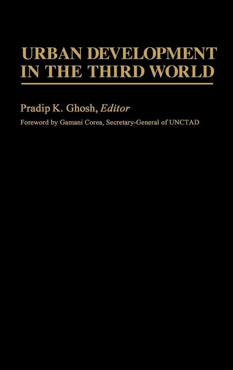 Produktbild: Urban Development in the Third World