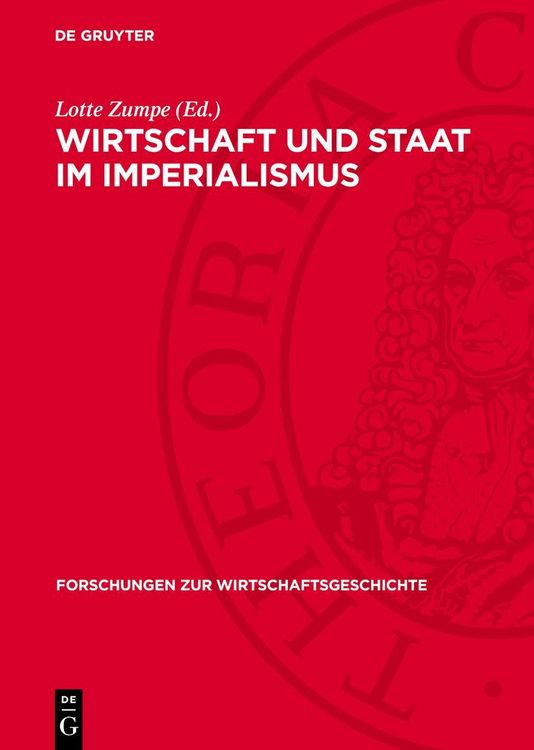 Produktbild: Wirtschaft und Staat im Imperialismus
