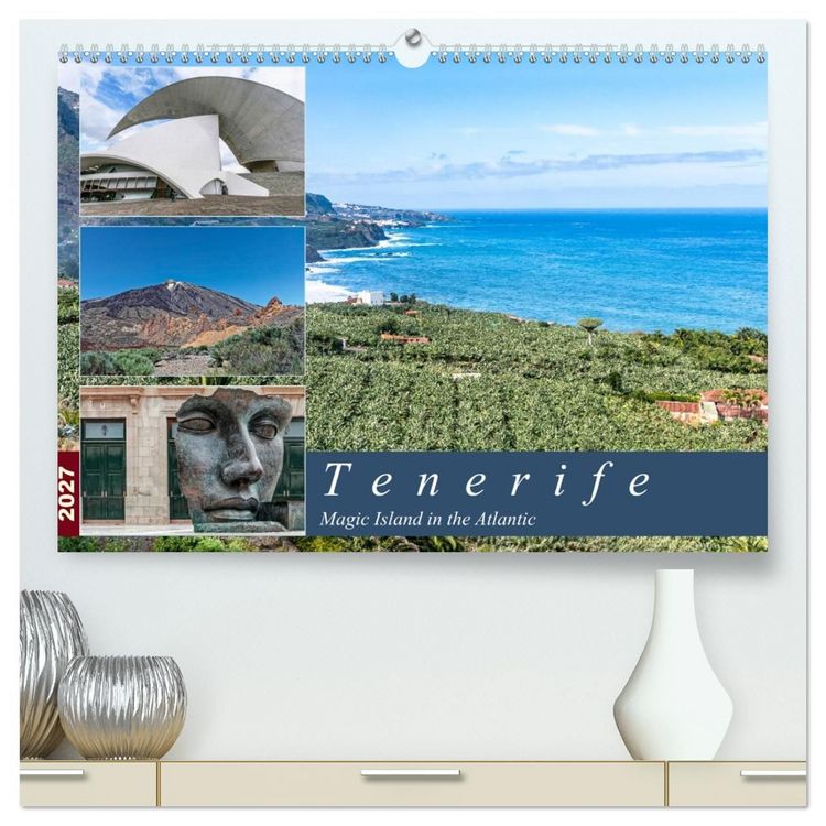 Produktbild: Tenerife - Magic Island in the Atlantic (High Quality Premium Wall Calendar 2027 DIN A2 landscape),CALVENDO 12 Month Wall Calendar