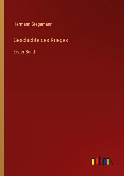 Produktbild: Geschichte des Krieges