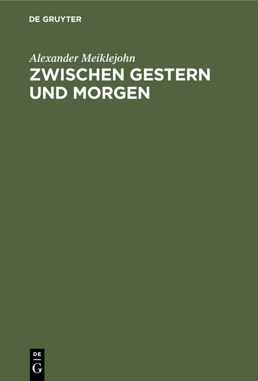 Produktbild: Zwischen Gestern und Morgen