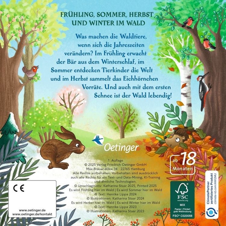Produktbild: Ein ganzes Jahr hier im Wald