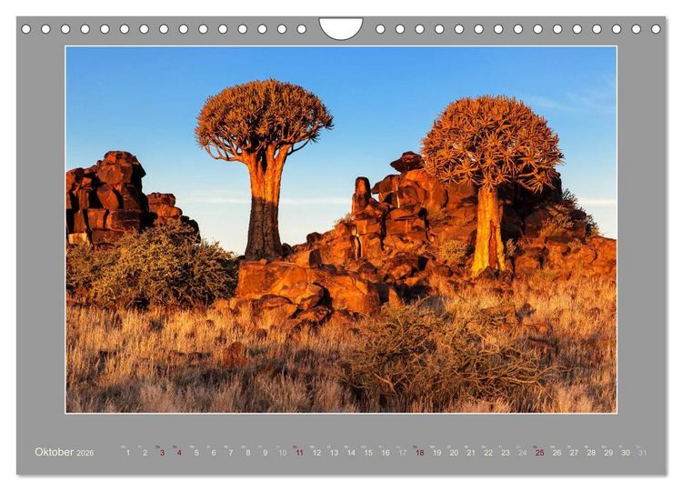 Produktbild: Namibia - Die Farben der Namib (Wandkalender 2026 DIN A4 quer), CALVENDO Monatskalender