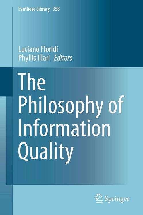 Produktbild: The Philosophy of Information Quality