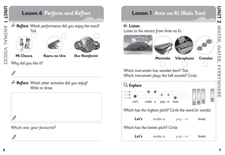 Produktbild: Cambridge Primary Music Student's Book Stage 2