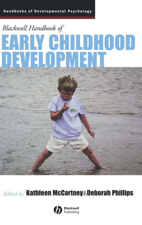 Produktbild: The Blackwell Handbook of Early Childhood Development