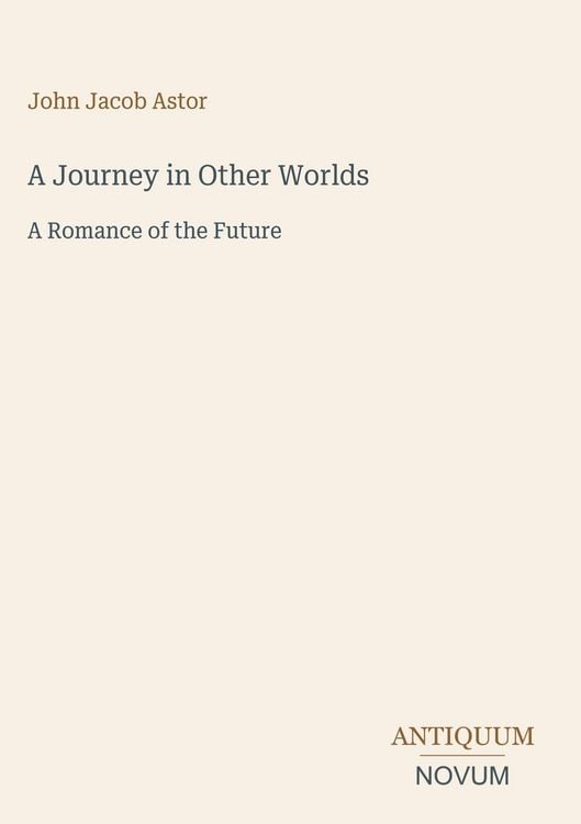 Produktbild: A Journey in Other Worlds