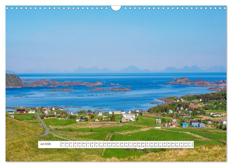 Produktbild: Norwegen - ein traumhaftes Reiseziel (Wandkalender 2026 DIN A3 quer), CALVENDO Monatskalender