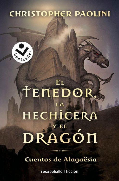 Produktbild: El tenedor, la hechicera y el drag&oacute;n : cuentos de Alaga&euml;sia