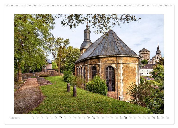 Produktbild: Kupferstadt Stolberg (hochwertiger Premium Wandkalender 2026 DIN A2 quer), Kunstdruck in Hochglanz