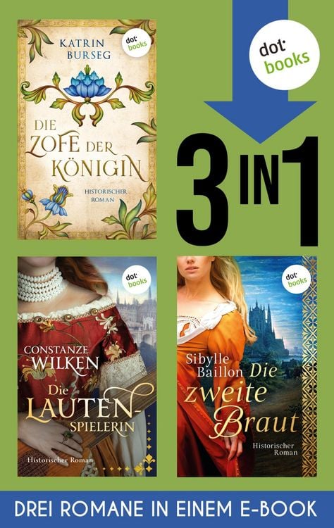 Produktbild: Die Zofe der K&ouml;nigin, Die Lautenspielerin & Die zweite Braut