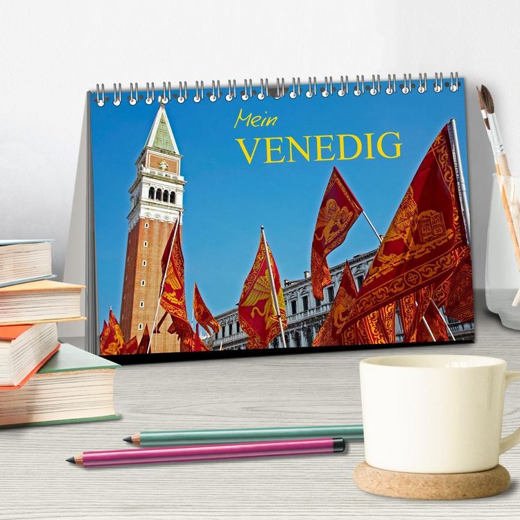Produktbild: Mein VENEDIG (Tischkalender 2026 DIN A5 quer), CALVENDO Monatskalender