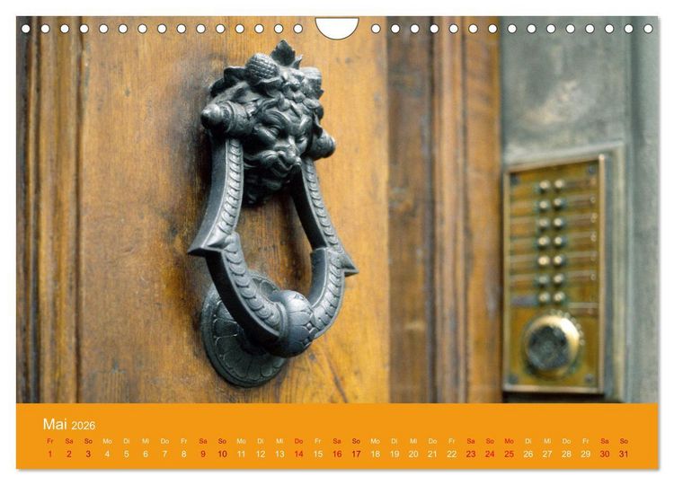 Produktbild: Anklopfen... (Wandkalender 2026 DIN A4 quer), CALVENDO Monatskalender