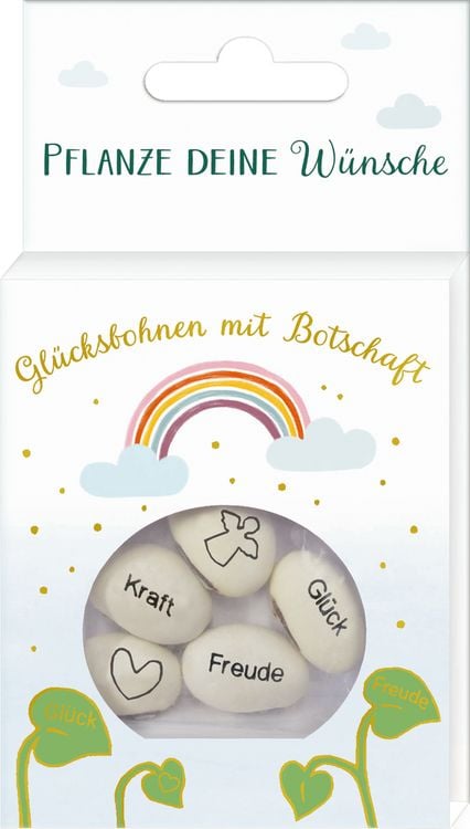 Produktbild: Gepr&auml;gte Saatbohnen &ndash; Pflanze deine W&uuml;nsche