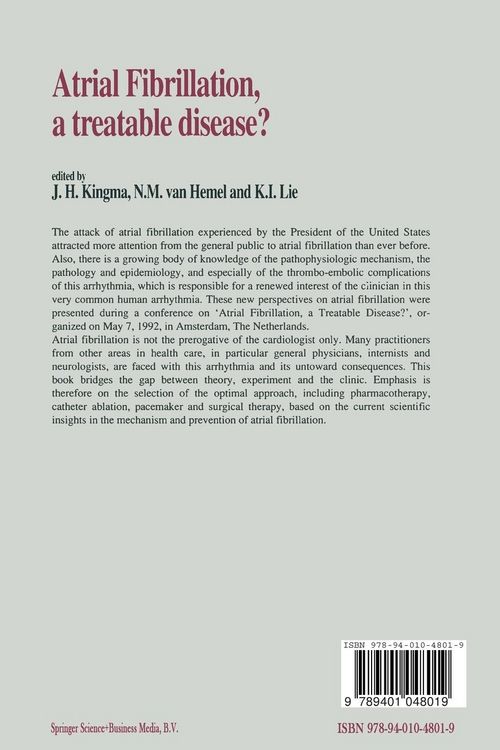 Produktbild: Atrial Fibrillation, a Treatable Disease?