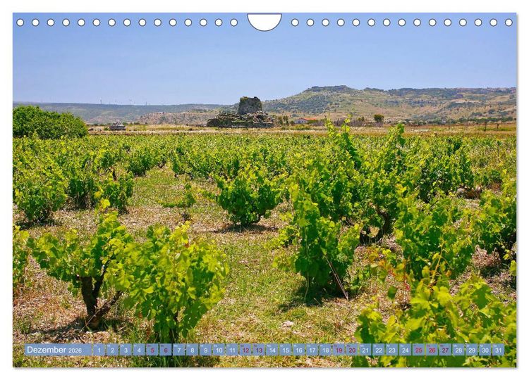 Produktbild: Facettenreiches Sardinien (Wandkalender 2026 DIN A4 quer), CALVENDO Monatskalender