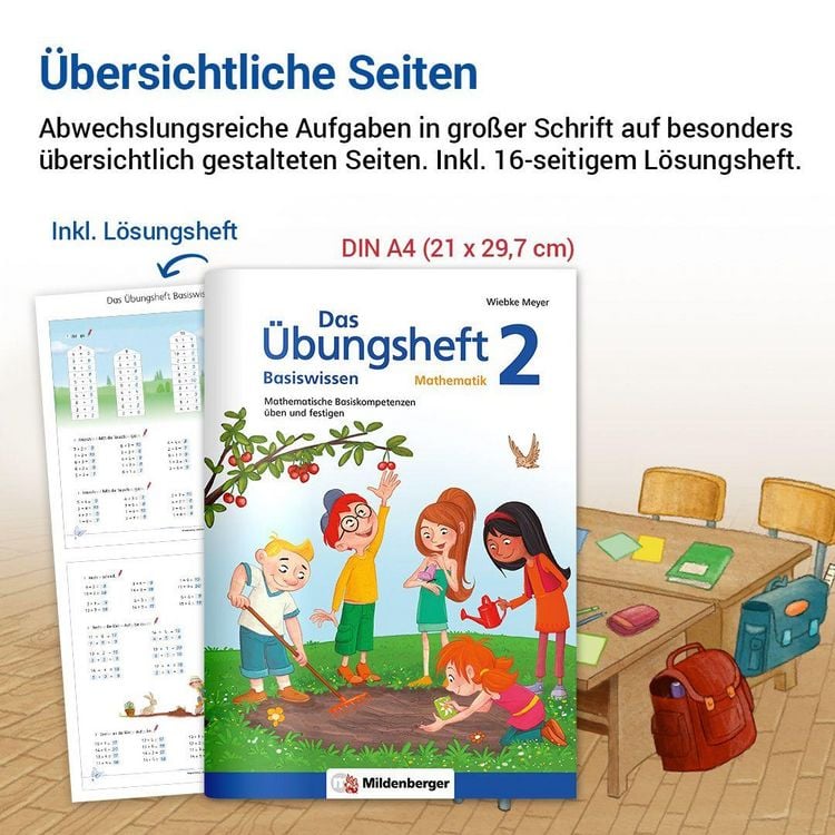 Produktbild: Das &Uuml;bungsheft Basiswissen Mathematik 2