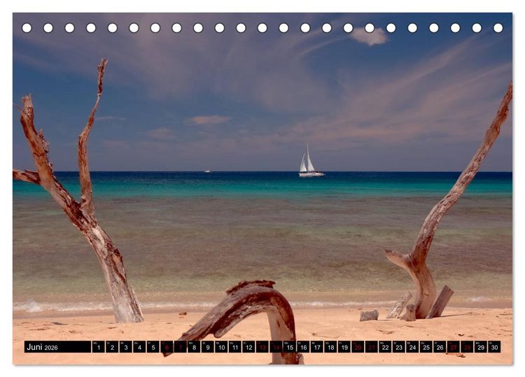 Produktbild: Barbados (Tischkalender 2026 DIN A5 quer), CALVENDO Monatskalender