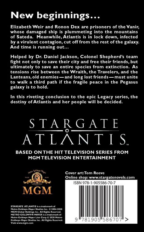 Produktbild: STARGATE ATLANTIS Third Path (Legacy book 8)