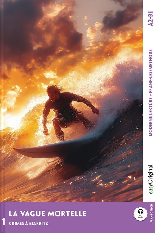 Produktbild: La Vague mortelle - Franz&ouml;sische Krimi-Lekt&uuml;re A2-B1 (+ Audio-Online)