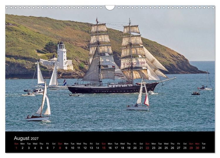 Produktbild: The Beauty of Sailing (Wall Calendar 2027 DIN A3 landscape), CALVENDO 12 Month Wall Calendar