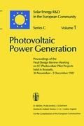 Produktbild: Photovoltaic Power Generation